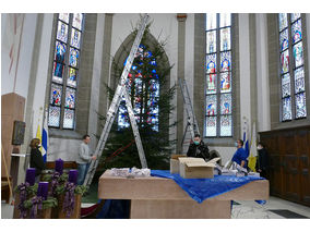 Es weihnachtet in St. Crescentius (Foto: Karl-Franz Thiede)
